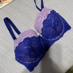 Victoria secret purple lace bra 34DD